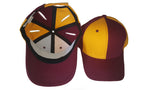 Pigtail Hat 2.0 Gold/Burgundy